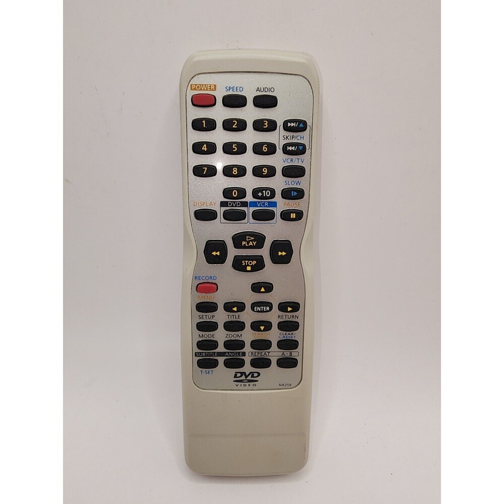 Funai Emerson Sylvania NA259 DVD VCR Combo Remote Control